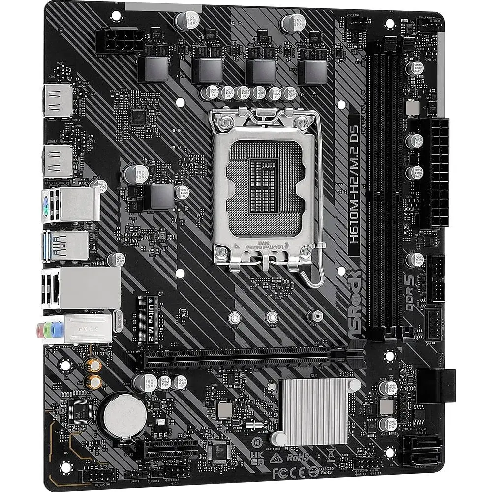 Материнская плата ASRock H610M-H2/M.2 D5 Socket 1700 - фото 4