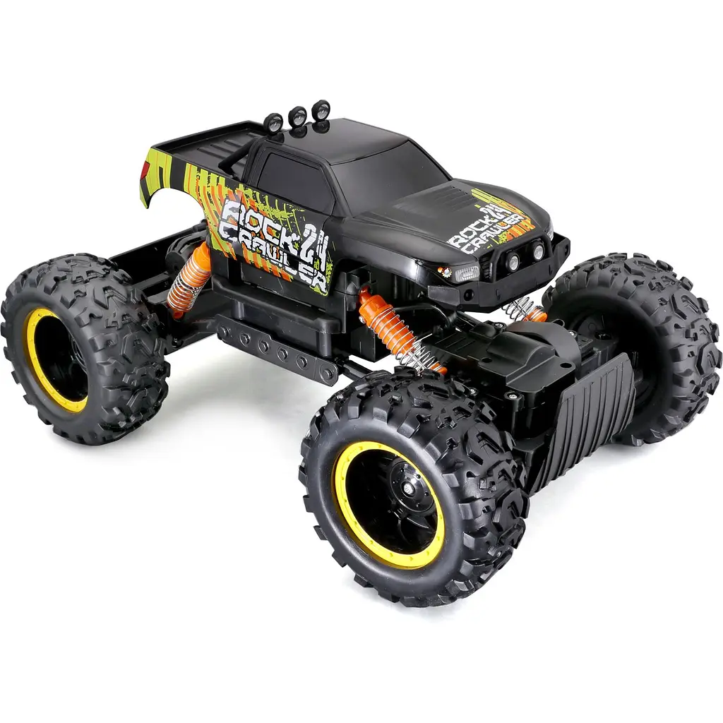 Машинка іграшкова на радіокеруванні Maisto Tech Rock Crawler чорна (82746 black) - фото 5