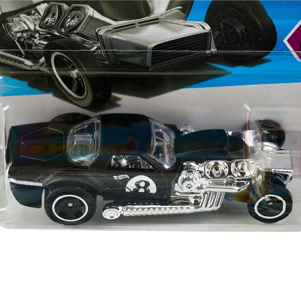 Базовая машинка Hot Wheels Compact Kings Hoto Roto черная (5785) JJJ44-N521 - фото 2