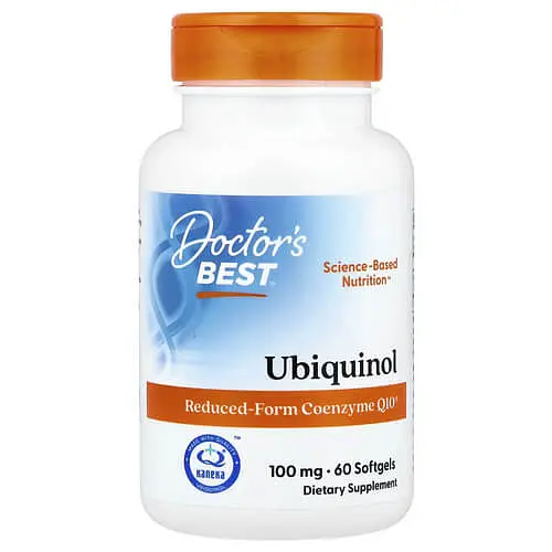 Убіхінол Ubiquinol 100 mg 60 рідких капсул Doctor's Best vit0004830