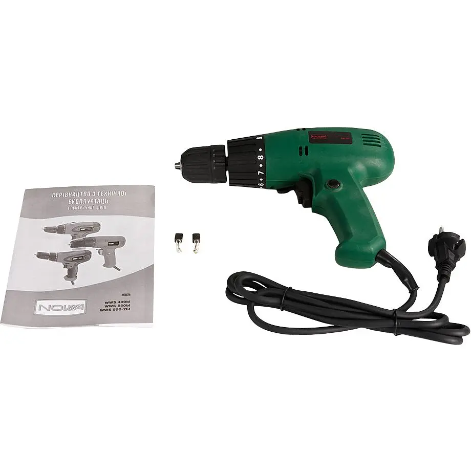 Дрель-шуруповерт Nowa WWS 400bl сетевой (86178N) - фото 7