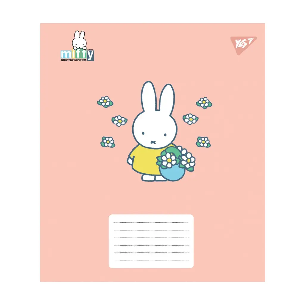 Зошит Yes Miffy Playfull А5 18 аркушів лінія (767635), в асортименті - фото 3