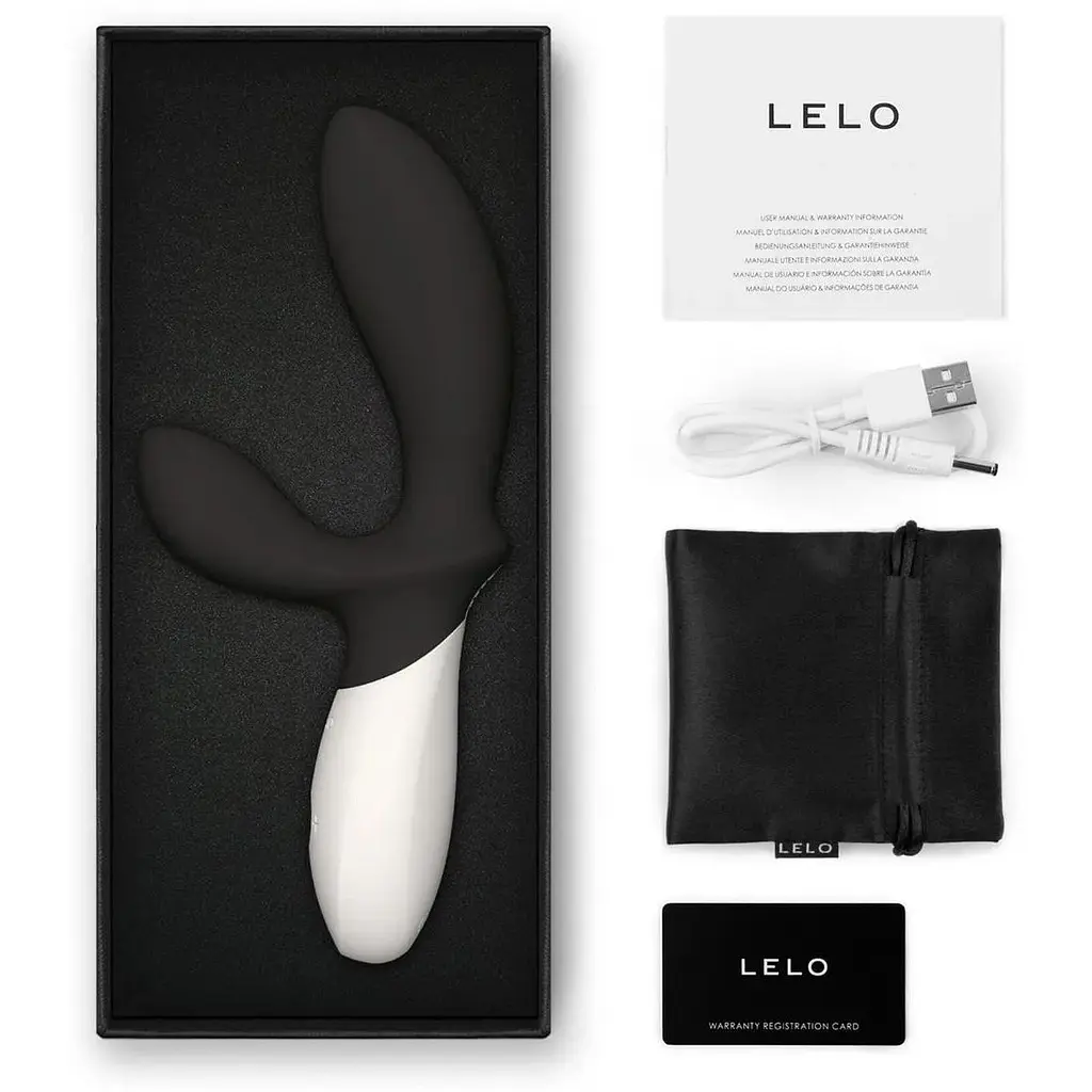 Масажер простати Lelo Loki Wave 2 Black 2 мотора рух + вібрація - фото 3