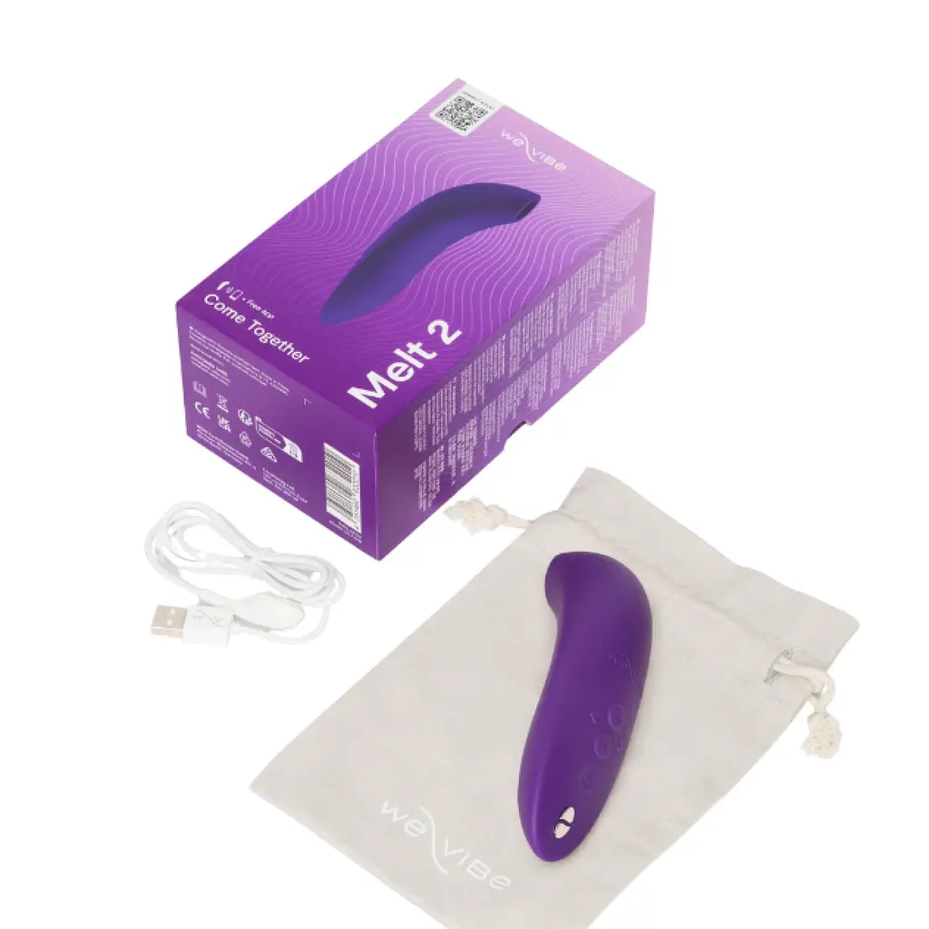 Стимулятор We-Vibe Melt 2 Вакуумний клітора зі смарт-управлінням - фото 9