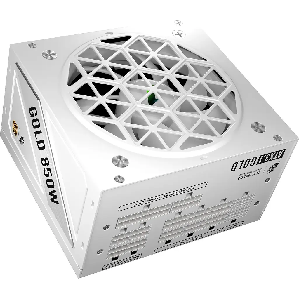 Блок питания 1stPlayer HA-850BA4 White (NGDP-GLD-850-WH) [140512] - фото 3