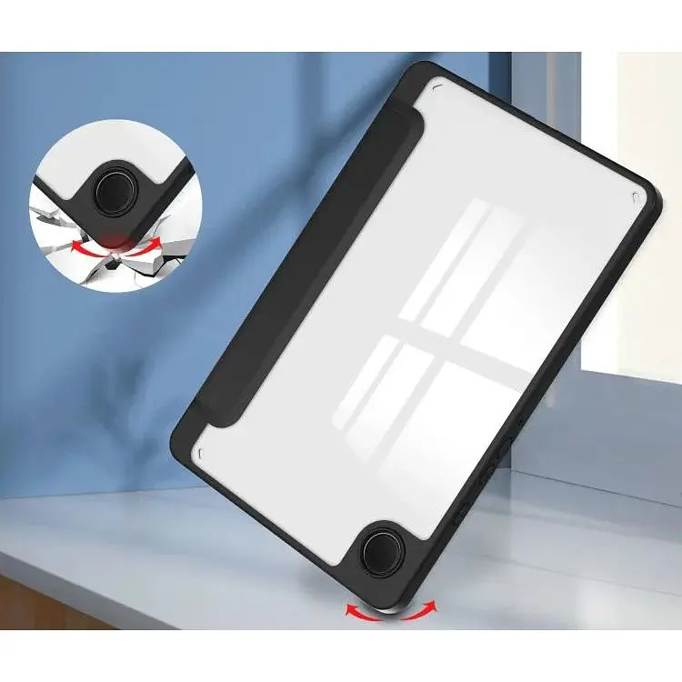 Чехол-книжка BeCover Soft Edge с креплением для стилуса для Samsung Galaxy Tab A9 SM-X115 8.7" Black (710355) - фото 4