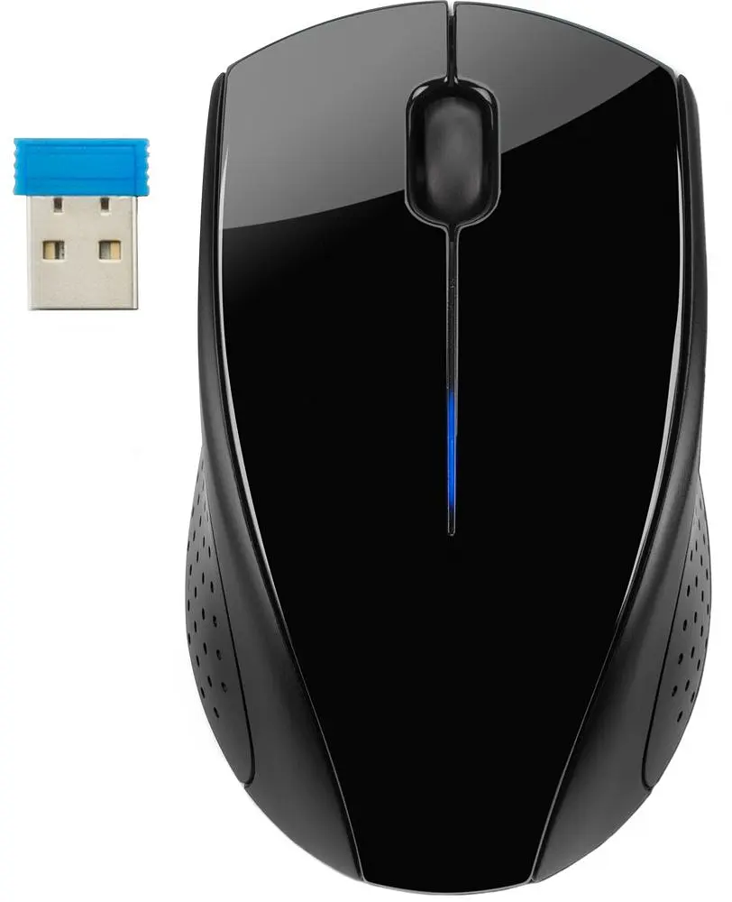 Комп'ютерна мишка бездротова HP 220 3 кн. 1600 dpi чорна (3FV66AA) - фото 2