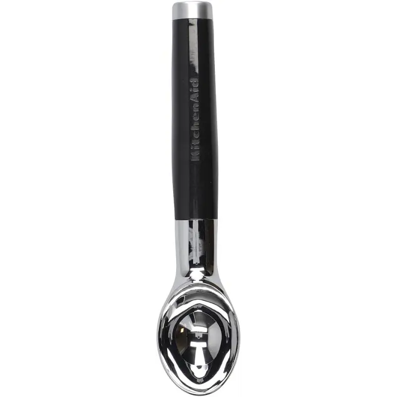 Ложка для морозива KitchenAid Classic 21 см чорна (KHH117OHOBEG)