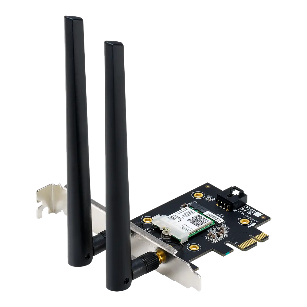 Беспроводной адаптер Asus PCE-AX3000 WiFi6 2 внешние антенны - фото 2