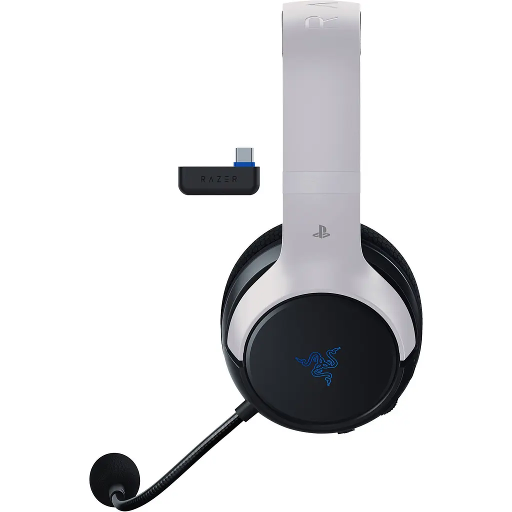 Ігрові навушники Razer Kaira Hyperspeed PS5 Licensed White (RZ04-03980200-R3G1) [145325] - фото 5