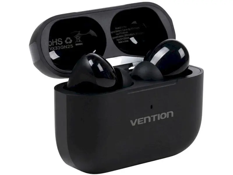 Навушники TWS Vention Echo Lite E11 Pro Black (NBVB0-PRO) - фото 2