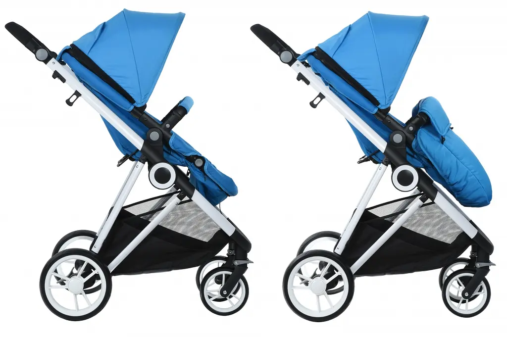 Універсальна коляска 2 в 1 Miqilong Mi Вaby T900, блакитний (T900-U2BL01) - фото 5