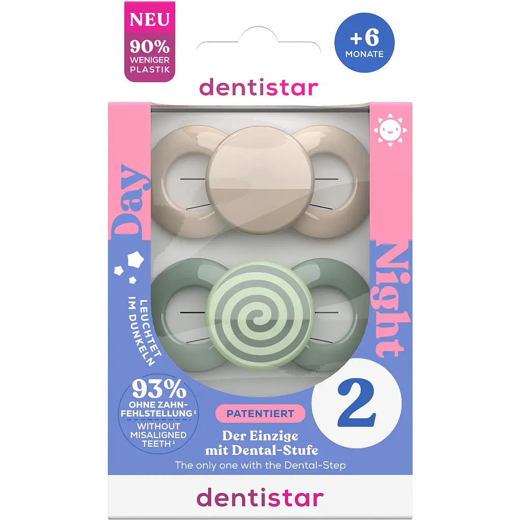 Пустушка ортодонтична Dentistar універсальна від 6 місяців 2 шт - фото 2