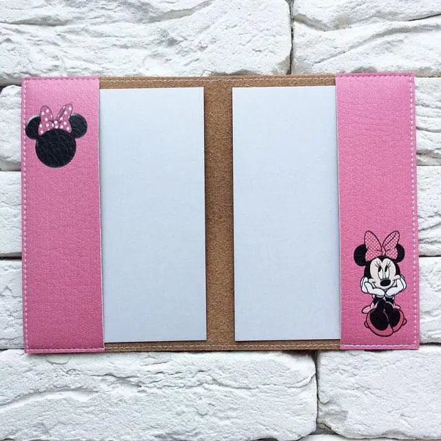 Обкладинка для паспорта Minnie Mouse (рожевий) - фото 4