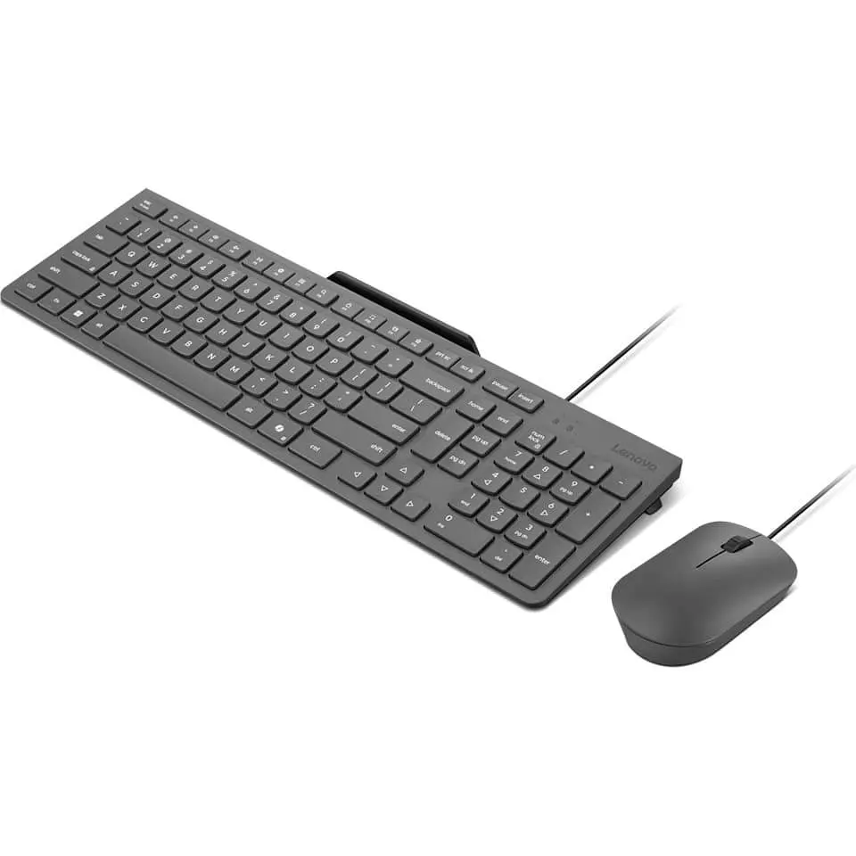 Комплект (клавиатура и мышь) Lenovo 310 USB-A Wired Combo UA - фото 3