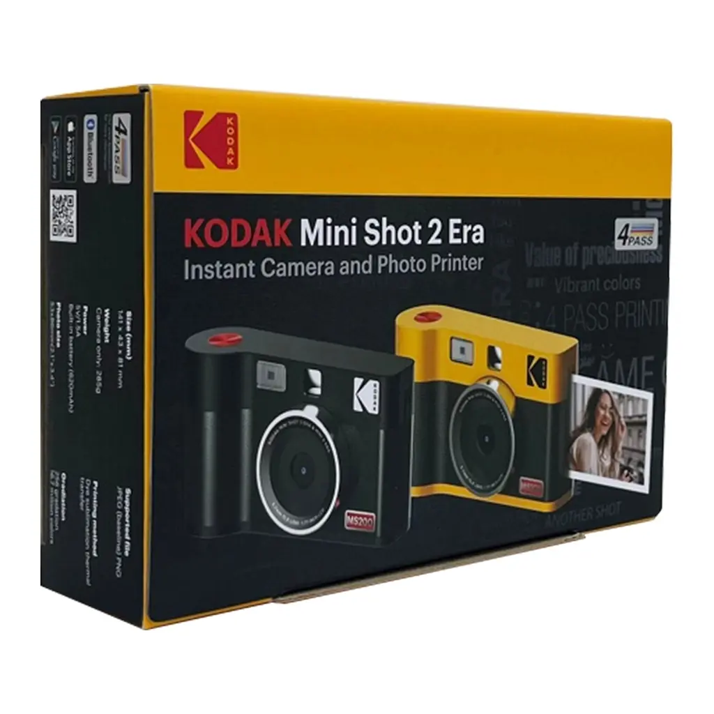 Камера миттєвого друку Kodak Mini Shot 2 Era Black (MS200) - фото 5