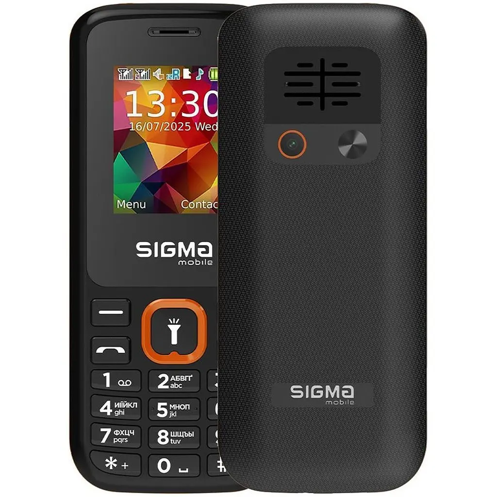 Мобильный телефон Sigma mobile X-style 171 MINI Black/Orange UA-UCRF (4827798813737) [160995] - фото 2