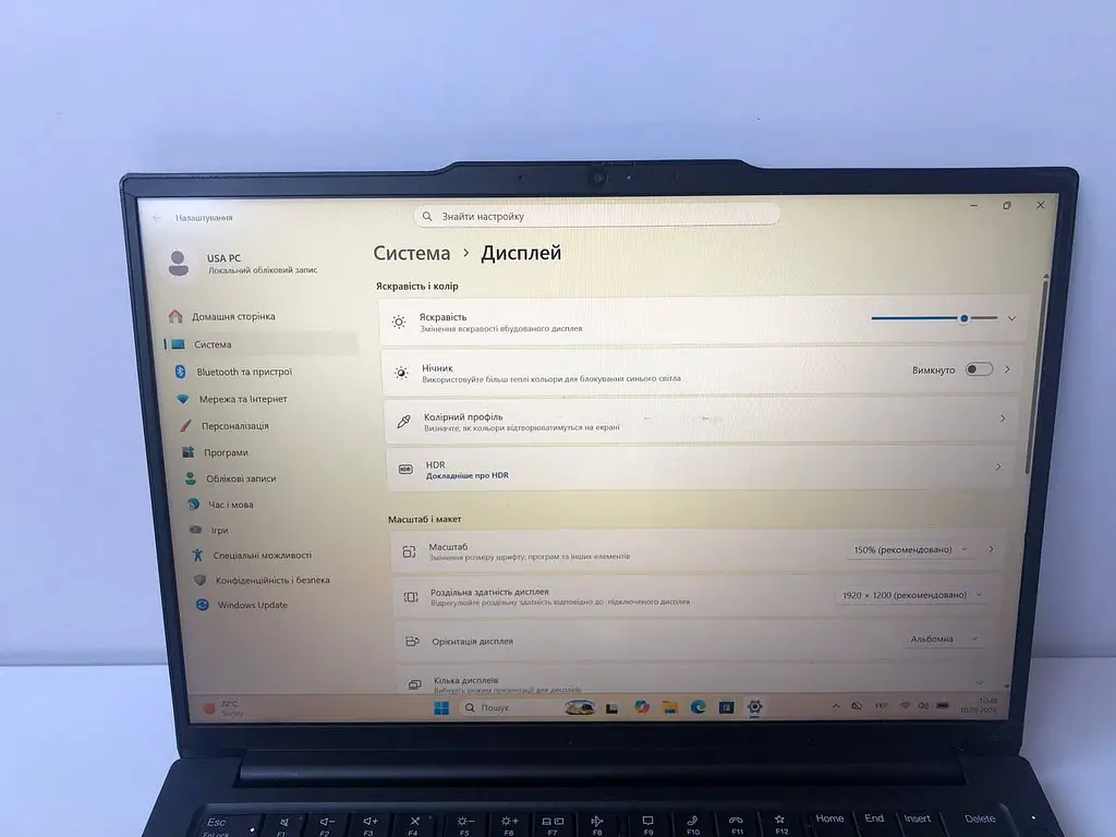 Ноутбук Lenovo Thinkpad Е14 Gen 5 (i5-1335U / 8GB / SSD 256GB / 14" 1920x1200 IPS) б/в - фото 8
