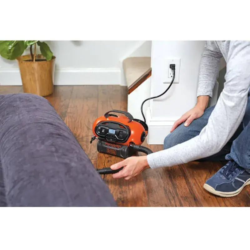 Автомобільний компресор Black&Decker Li-Ion, 18V, (без АКБ та ЗП) (BDCINF18N) - фото 7