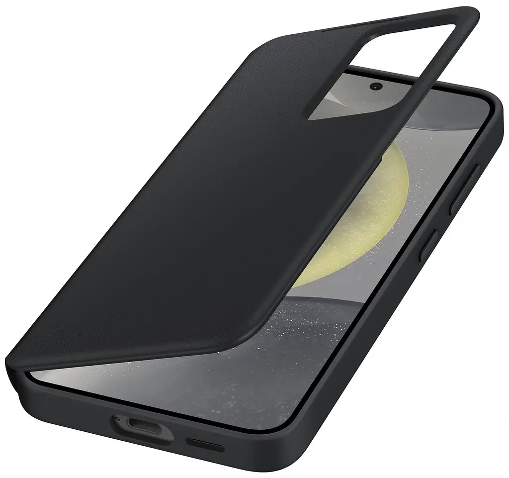 Оригінальний чохол-книжка Smart View Wallet Case для Samsung Galaxy S24 Black S921 EF-ZS921CBEGWW - фото 4