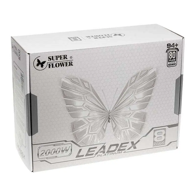 Блок питания Super Flower Leadex 80 Plus Platinum 8Pack Edition - 2000W (SF-2000F14HP-BK) - фото 8