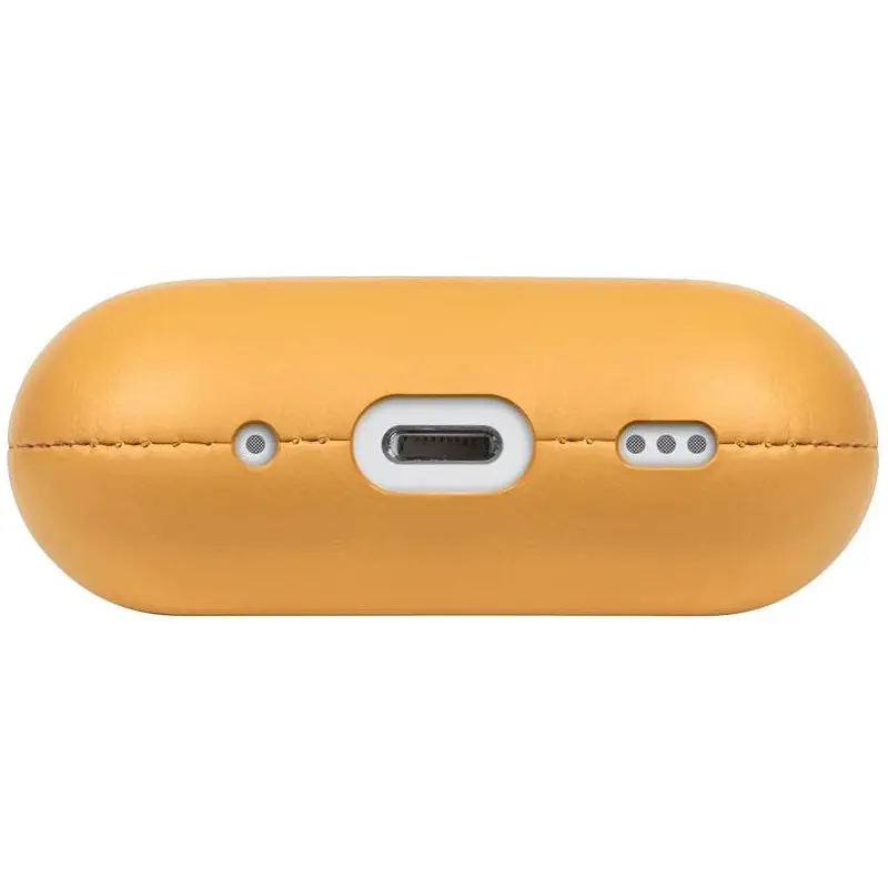 Чехол Native Union (RE) Classic Case Kraft для AirPods Pro 2nd Gen песочный (APPRO2-LTHR-KFT) - фото 4