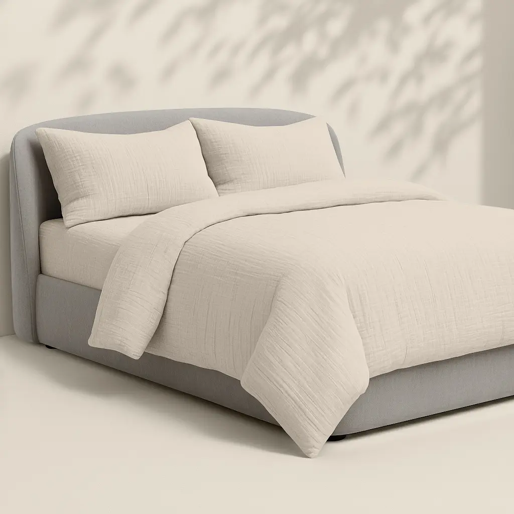 Простирадло на резинці муслін 80х160 CAPPUCCINO COSAS (4822052493991) - фото 2