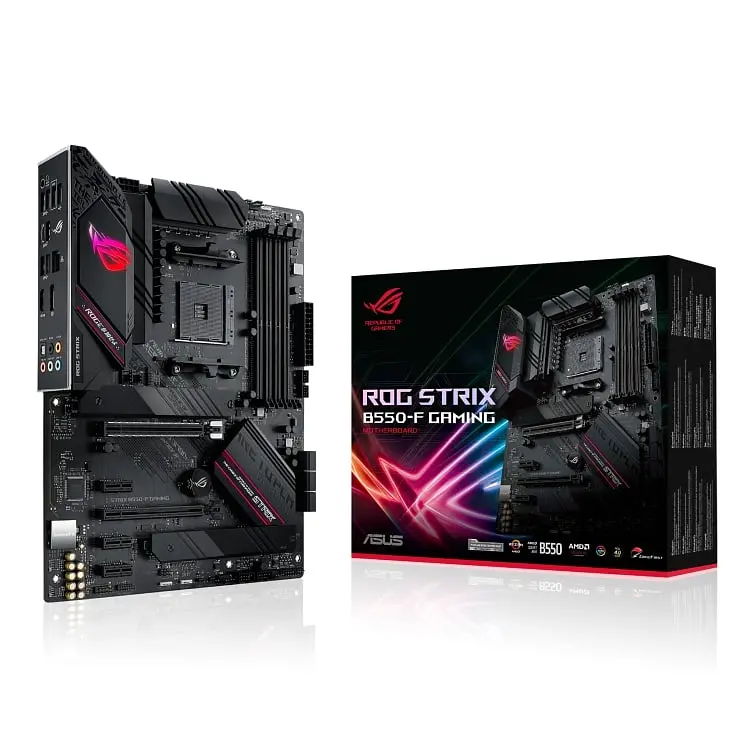 Материнская плата ROG STRIX B550-F GAMING sAM4 B550 4xDDR4 M.2 HDMI DP ATX Asus teh0019043 - фото 9