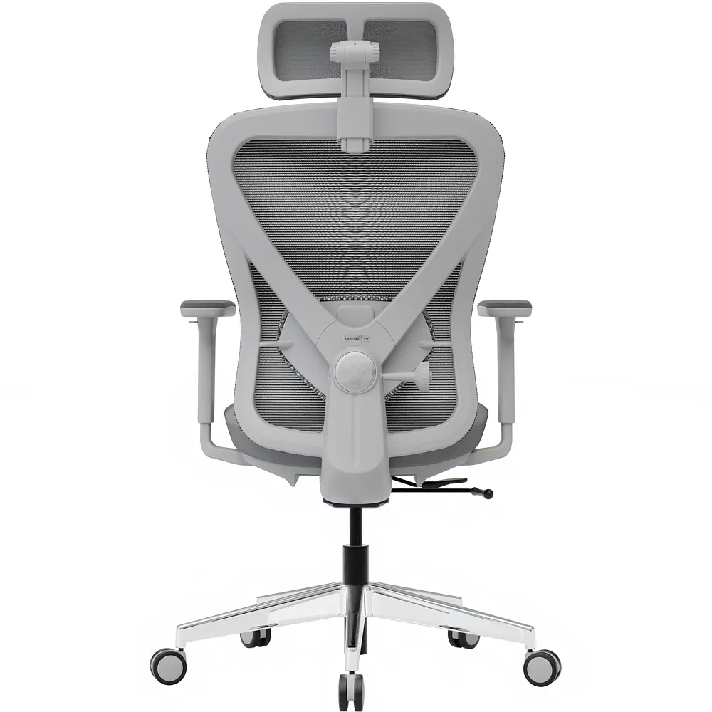 Крісло Mealux Q1 Air Fabric Grey (арт. HF Q-1 F/G) - фото 9