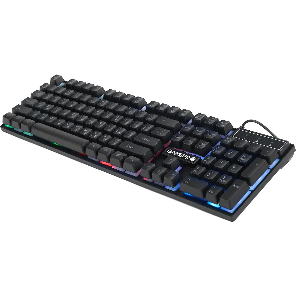 Клавіатура GamePro GK296 USB Black (GK296) - фото 3
