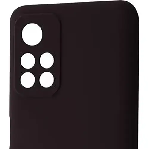 Чохол Wave Silicone Cover для Xiaomi Poco M4 Pro 5G/Note 11 [China]/ Note 11T 5G [Black] [72849] - фото 3