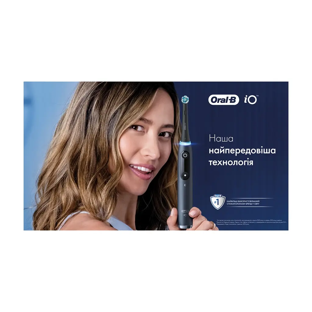 Електрична зубна щітка Oral-B Series 9 DUO iOM9d.2J2.2AD Рожева+Чорна (2) (4210201411574) - фото 4