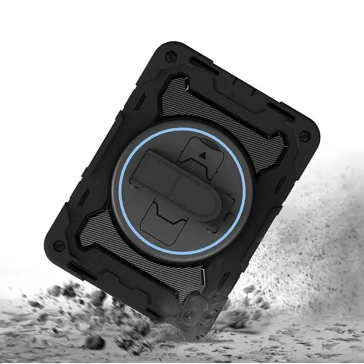 Чехол BeCover бронированный противоударный Horizontal handle для Apple iPad 10.9" 2022/2024 /iPad А16 2025 11" Black (712151) - фото 4
