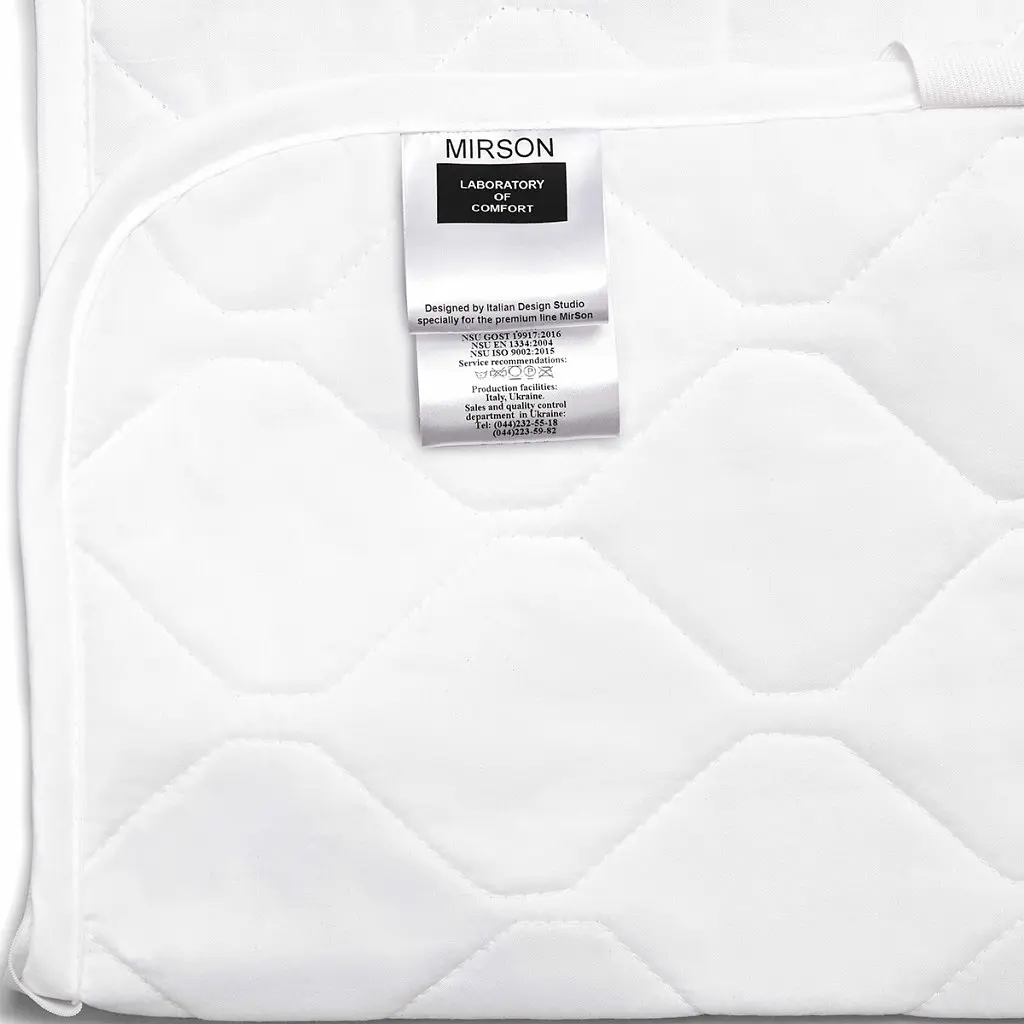 Наматрацник MirSon № 966 Natural Line Стандарт Cotton 80x190 см (2200000834980) - фото 6