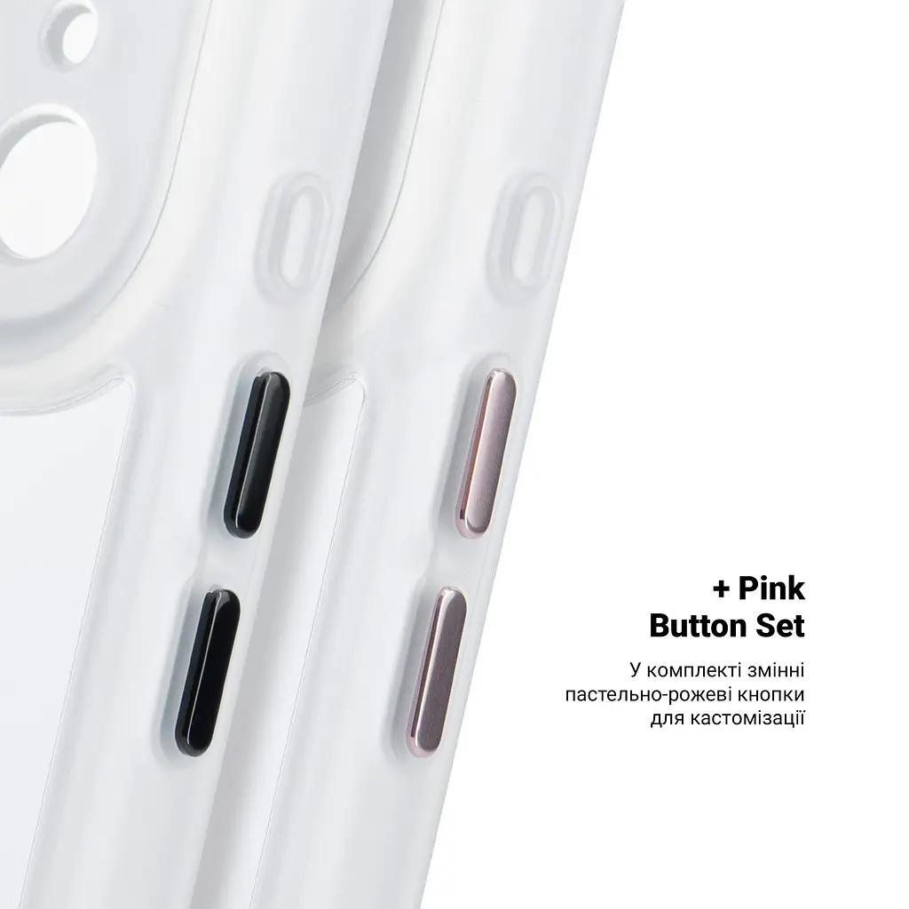 Чехол для Apple iPhone 17 Pro, Unit MagSafe, белый, прозрачный, магсейф, противоударный, магнитный, панель-накладка с поддержкой MagSafe, с поддержкой беспроводной зарядки, TPU+PC, защита всего корпуса, ударостойкий, ArmorStandart (ARM90587) - фото 5