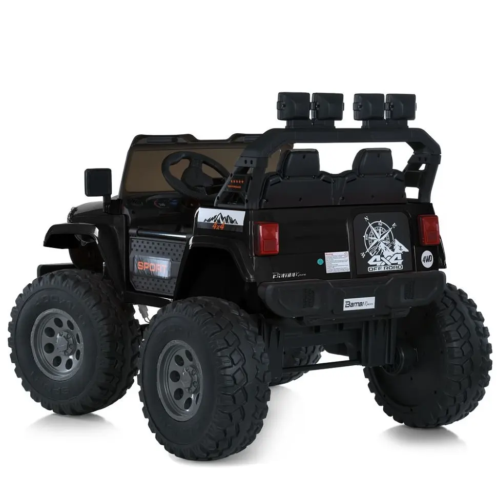 Дитячий електромобіль Bambi Джип M 6204EBLR-2 24V до 60 кг - фото 2