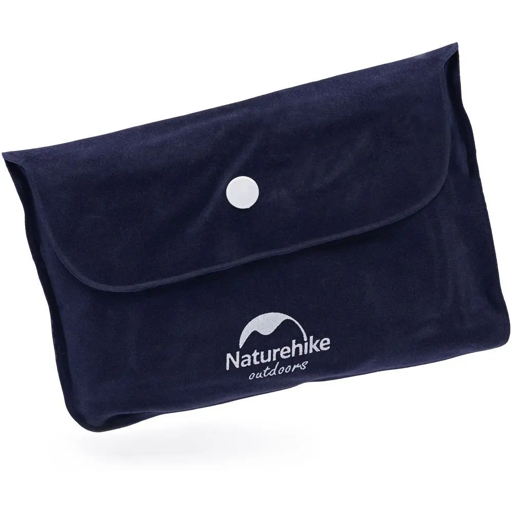 Подушка надувна Naturehike Square Inflatable NH18F018-Z темно-блакитна - фото 3