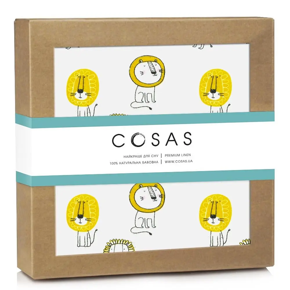 Фланелеві пелюшки 80х100 LIONS COSAS (4822052072196)