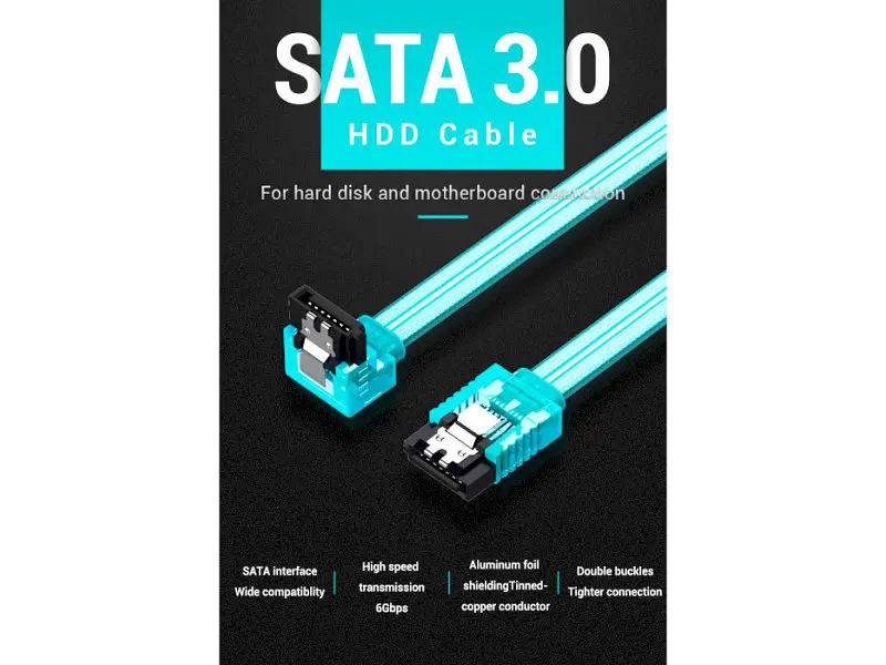 Кабель SATA Vention SATA3.0 Blue 0,5 м (KDDSD) - фото 10