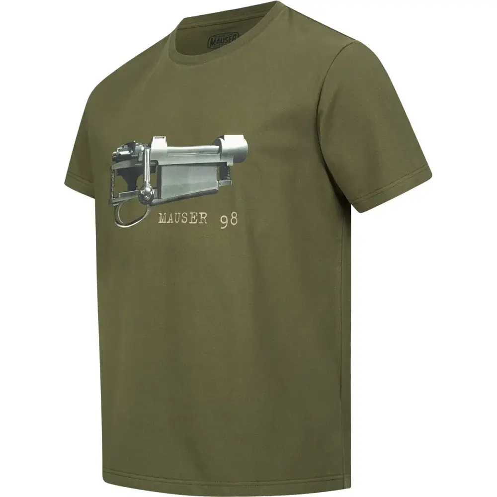 Футболка Mauser Men’s Mauser 98 System T-Shirt L Dull Olive - фото 2