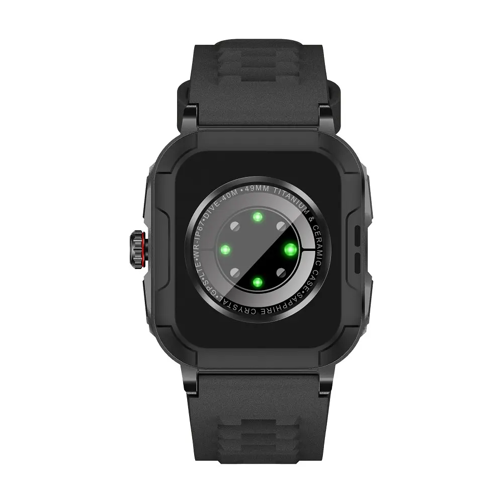 Смарт-годинник W&O X7 Plus 44mm. 300 mAh. IP67 Black - фото 7