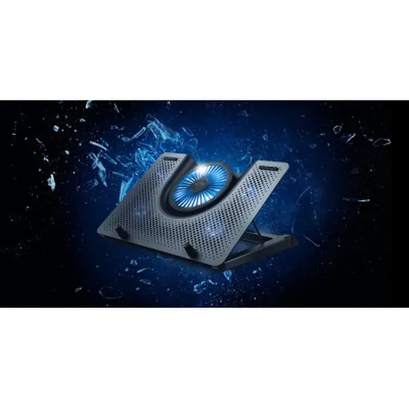 Підставка до ноутбука Trust GXT 1125 Quno (17.3") Blue LED Black (23581_TRUST) - фото 6