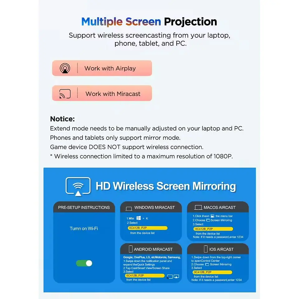 Портативний монітор UPERFECT UFree Z14 Pro 14" Triple FHD 60Hz [171115] - фото 3