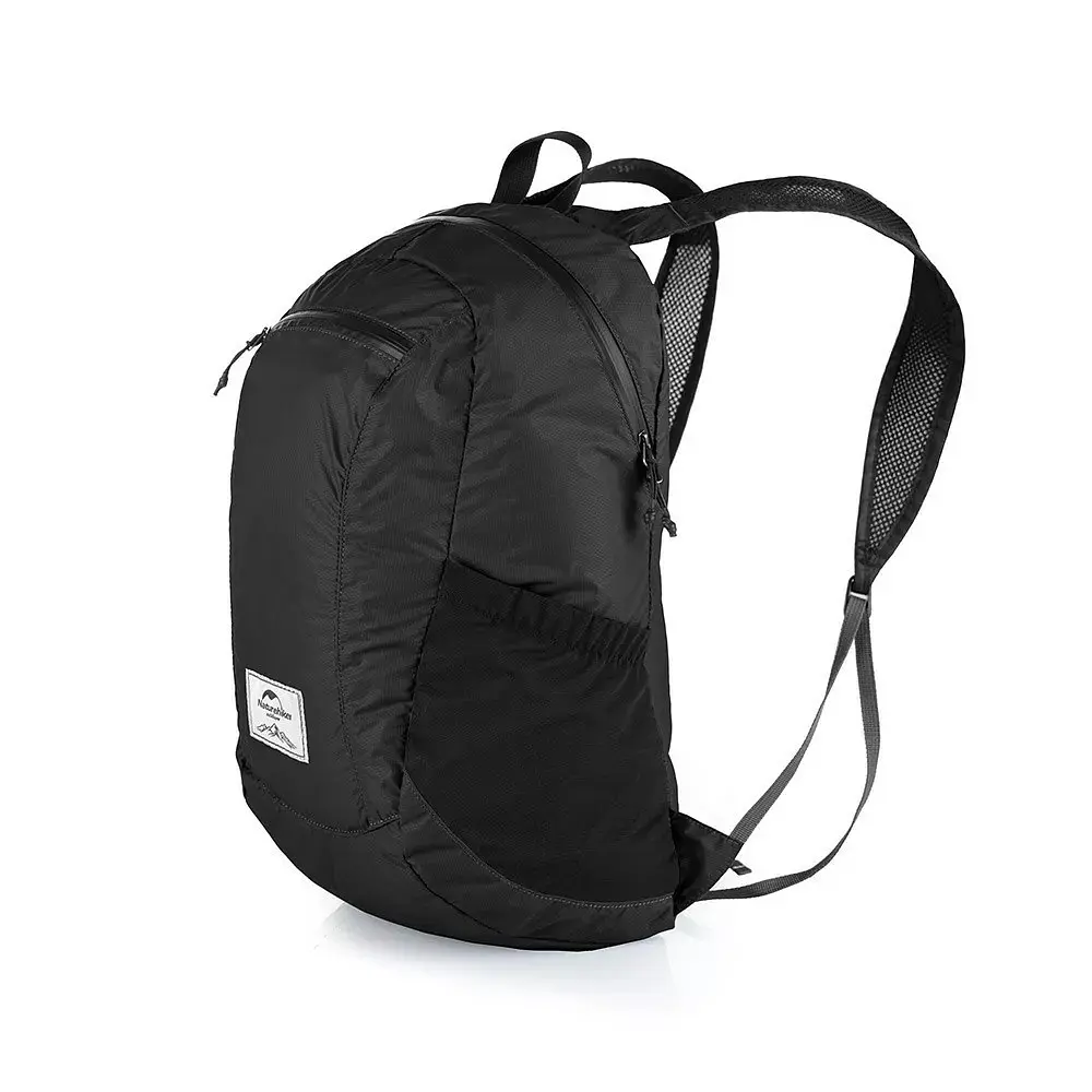 Складний рюкзак Naturehike Ultralight (NH17A012-B) 18л - чорний - фото 2