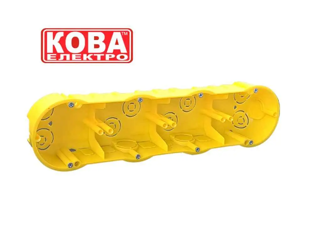 Коробка установча КОВА 60мм х 60мм РК-4*60 (бетон) - фото 2