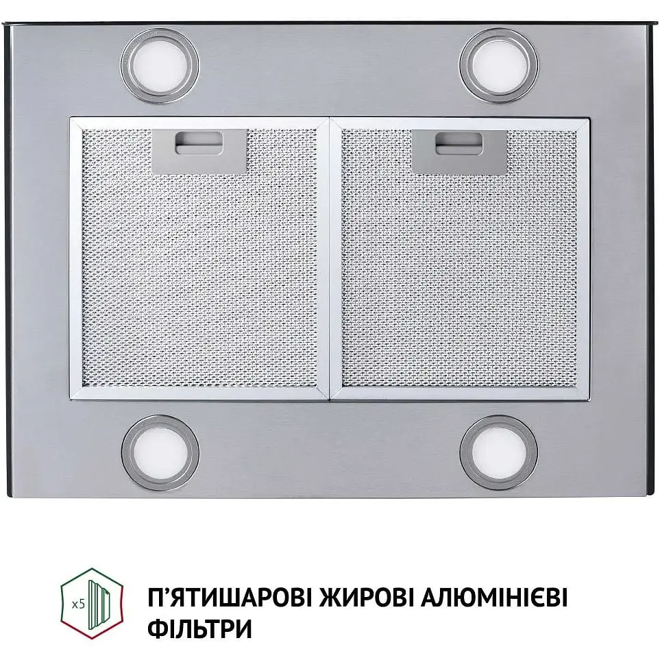 Витяжка Perfelli CGS 9632 I 1000 LED - фото 6