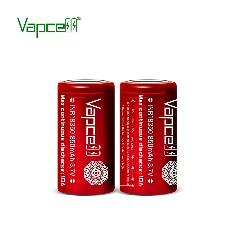 Акумулятор Vapcell 18350 Li-Ion 850mAh 1шт - фото 3
