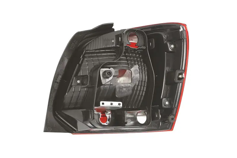 Ліхтар (фонарь) задній лівий VW POLO V 6R Хетчбек 06.09-05.14 TYC (11-11488-01-2) - фото 2
