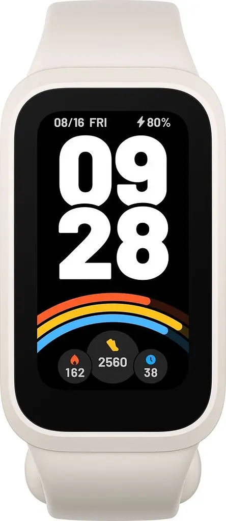 Фітнес-браслет Xiaomi Smart Band 9 Active beige white (M2435B1 / BHR9441GL) (Global Version) - фото 2