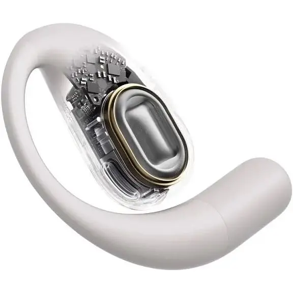 Навушники бездротові Xiaomi OpenWear Stereo Sandstone Beige (бежеві) (BHR8473GL) - фото 6